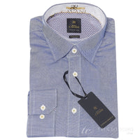 Cavani CV-65 - Men's Cotton Stretch Smart Shirt - Black/Blue/Navy/Pink/White