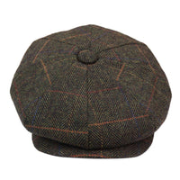 Mens 8-Panel Newsboy Cap