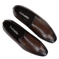 Men's Slip On Brown Loafer Shoes