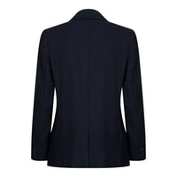 Boys Navy Blue 5 Piece Suit Blazer Waistcoat Shirt Tie Trousers Wedding Party