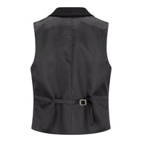 TPW-13 - Női 3 részes, egyszínű fekete öltöny