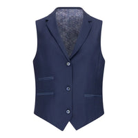 TPW-14 - Női 3 részes, egyszínű sötétkék öltöny