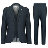 TPW53 - Női zöld színű, háromrészes, kockás kosztüm walesi herceg mintával