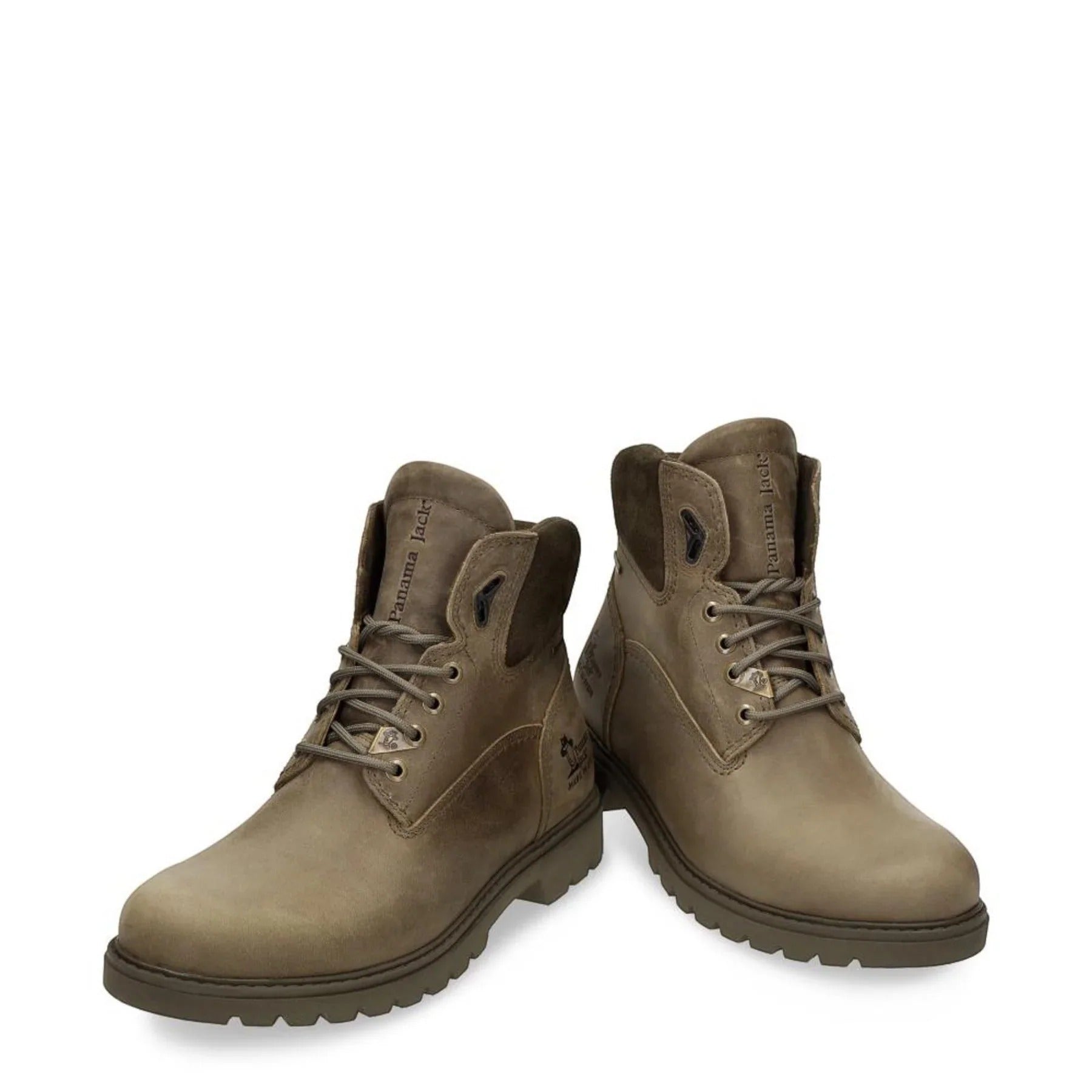 Amur GTX C32 - Férfi khaki színű, vízálló bőr bokacsizma