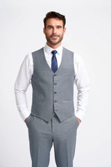 Bond - Men's Grey Waistcoat