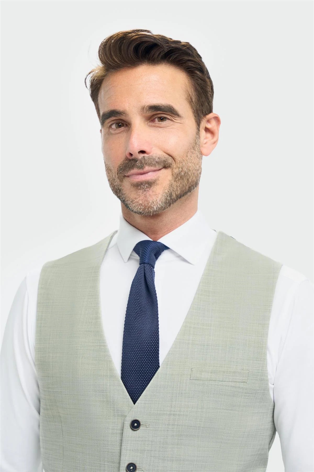 Camden - Férfi zsályazöld mellény