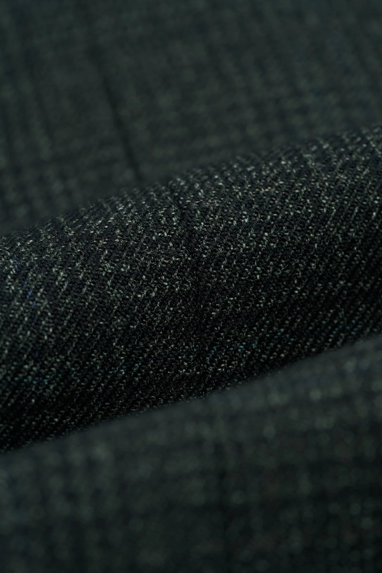 Caridi - Férfi olívazöld tweed mellény