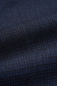 Caridi - Férfi sötétkék tweed blézer