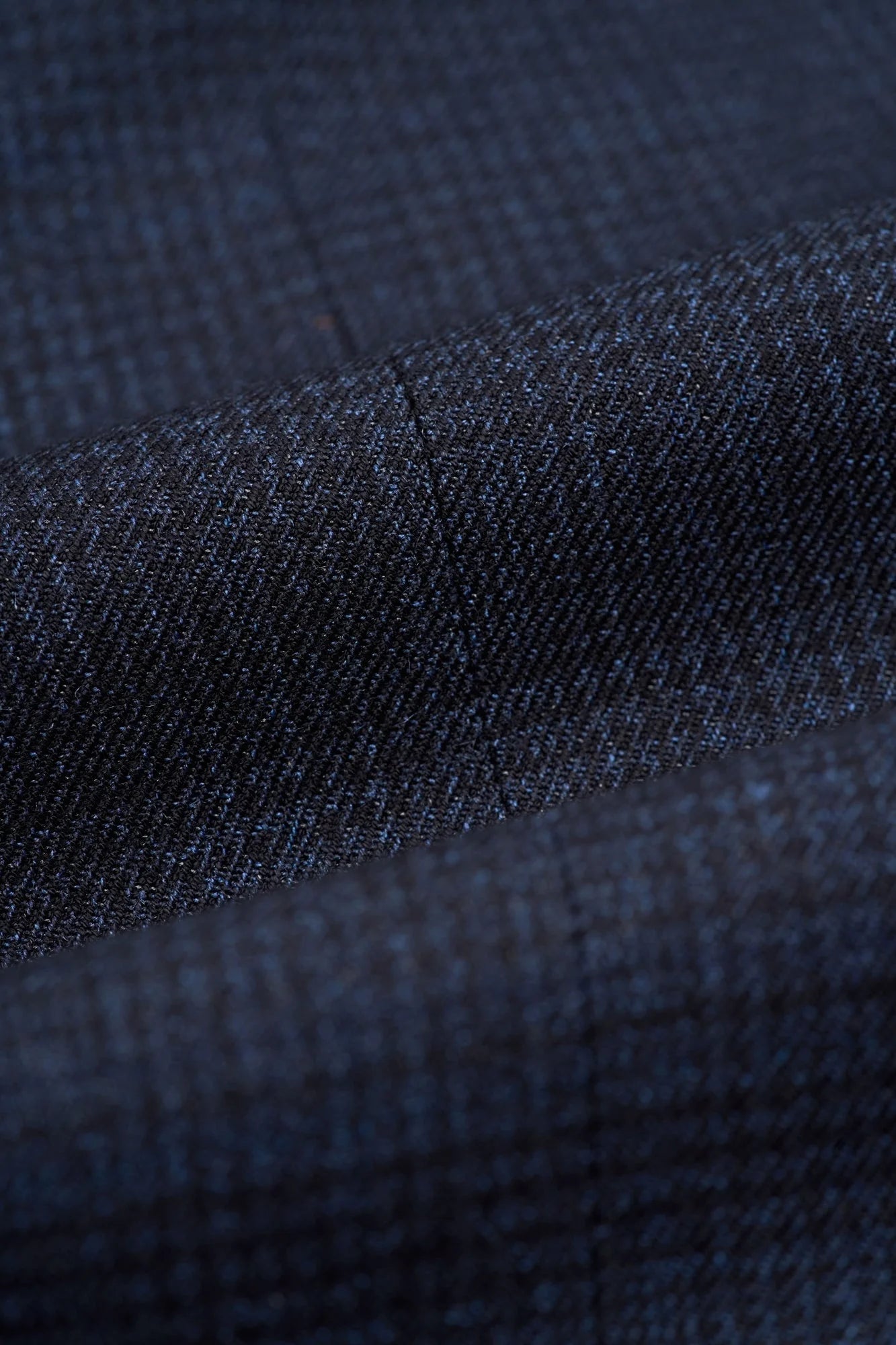 Caridi - Férfi sötétkék tweed blézer