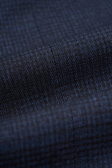 Caridi - Férfi sötétkék tweed nadrág