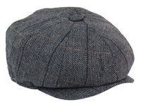 Mens 8 Panel Peaky Blinders Cap -  Cavani Albert