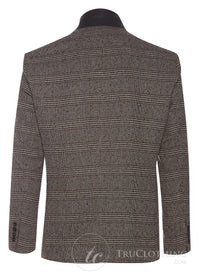 Cavani Dominic - Mens Brown Smart Vintage Blazer