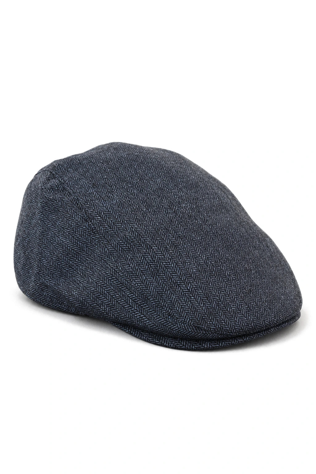 Cavani Martez kalap - Férfi nagypapai kalap sötétkék lapos sapka halszálkás mintával Vintage Retro Del Boy klasszikus Gatsby Peaky Blinders