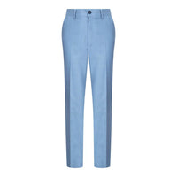 Boys 3 Piece Suit Sky Blue Light Wedding Party Christening Smart Formal