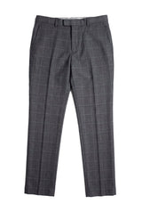 Hobbs - Férfi szürke kockás nadrág Vintage Retro Elegáns Esküvői