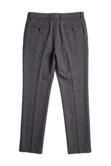 Hobbs - Férfi szürke kockás nadrág Vintage Retro Elegáns Esküvői