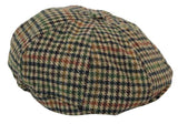 Men's Tweed 8 Panel Newsboy Hat