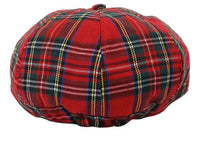 Men's Tweed 8 Panel Newsboy Hat