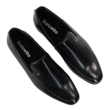 Men's Slip On Black Loafer Shoes
