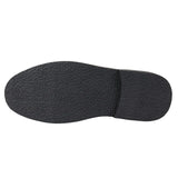 Mens's Chukka Desert Lace Up Black Ankle Boots