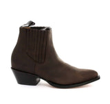 Mens Cowboy Ankle Boots Grinders Maverick Real Leather Western Riding Cuban