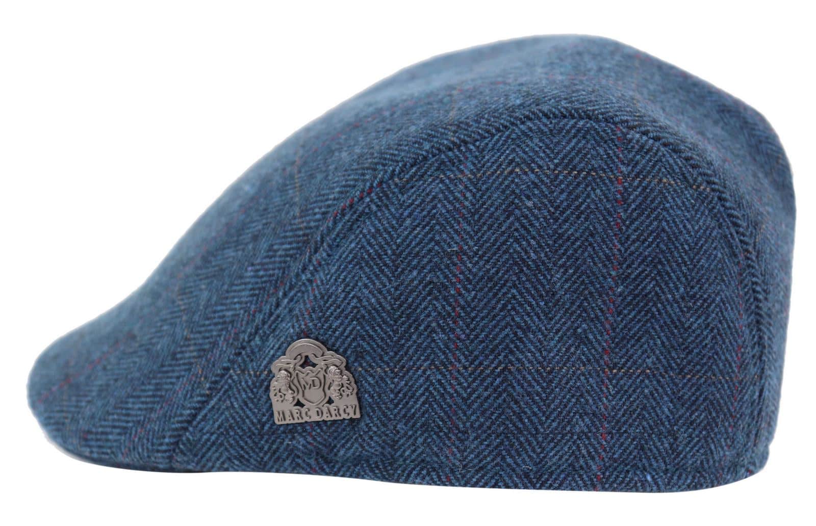 Mens Classic Flat Cap - Marc Darcy Deon