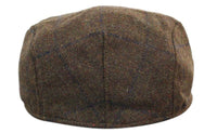 Marc Darcy TB4 Mens Tweed Vintage Retro Grandad Flat Caps Hats Peaky Blinders Check Classic