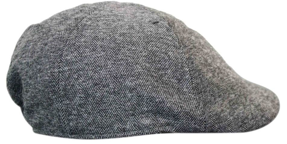 Marc Darcy Rayford Mens Tweed Vintage Retro Grandad Flat Caps Hats Peaky Blinders Check Classic