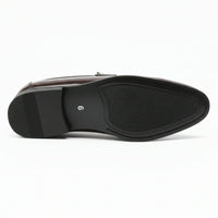 Férfi műbőr bebújós penny mokaszinok