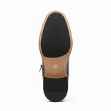 Férfi szárnyas, brogue bokacsizma