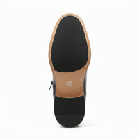 Férfi szárnyas, brogue bokacsizma