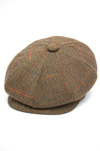 Férfi 8 paneles rikkancs sapka