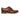 Férfi barna bőr szárnyas brogue oxford cipő