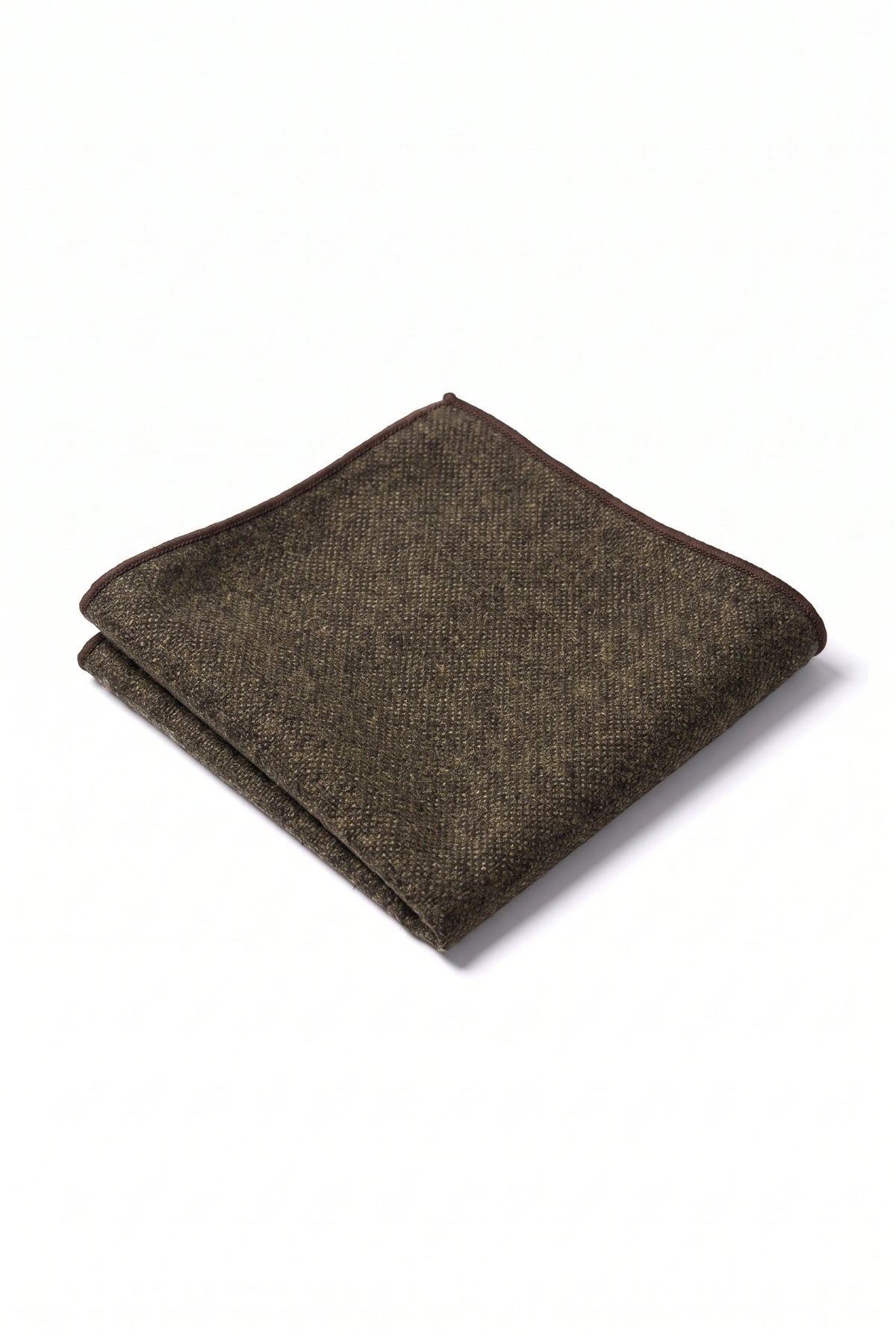 Férfi barna tweed zsebkendő