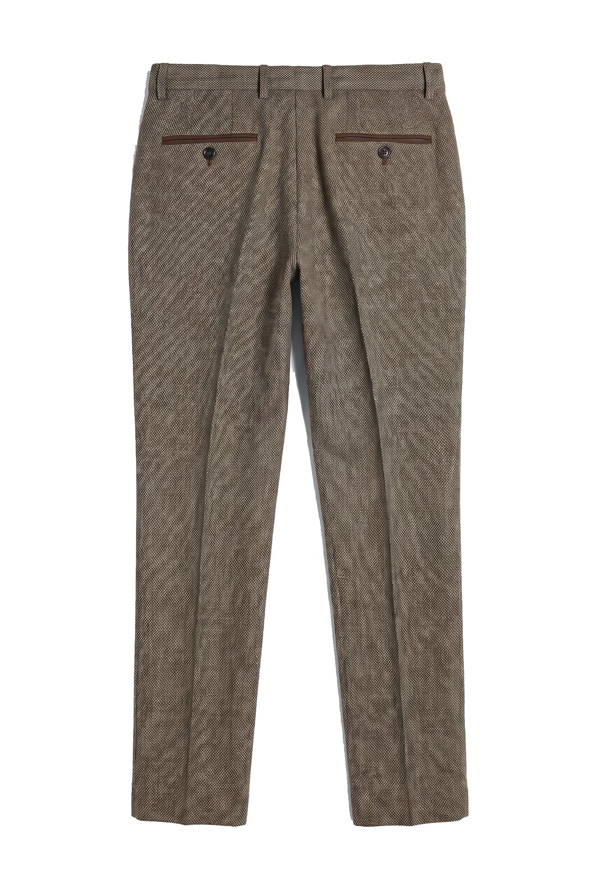 Ralph - Férfi tweed nadrág, barna színben