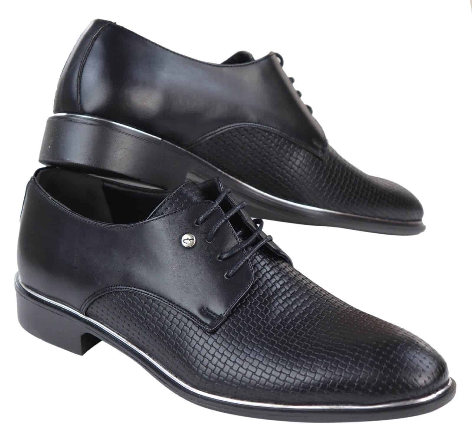 Mens Classic Laced Pattern Shoes