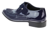 Mens Classic Laced Pattern Shoes