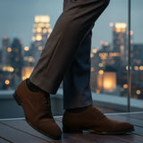 Férfi művelúr fűzős oxford cipő