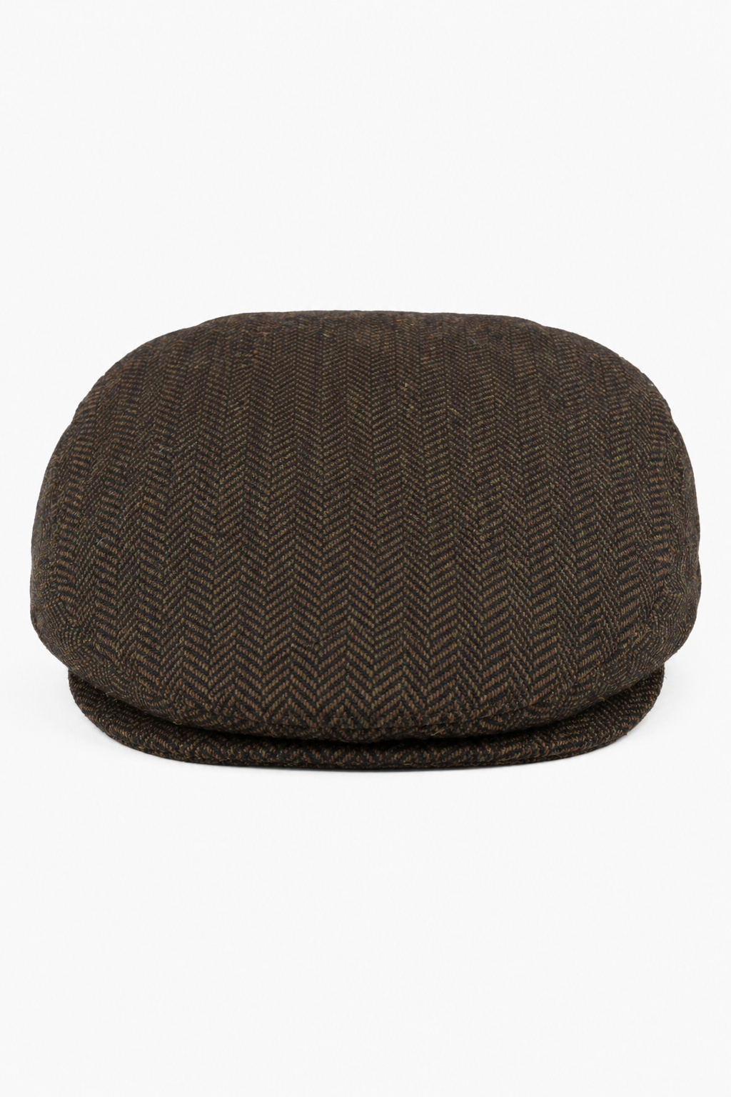 Férfi lapos sapka gyapjú halszálkás barna tweed klasszikus 1920-as évekbeli unisex del fiú