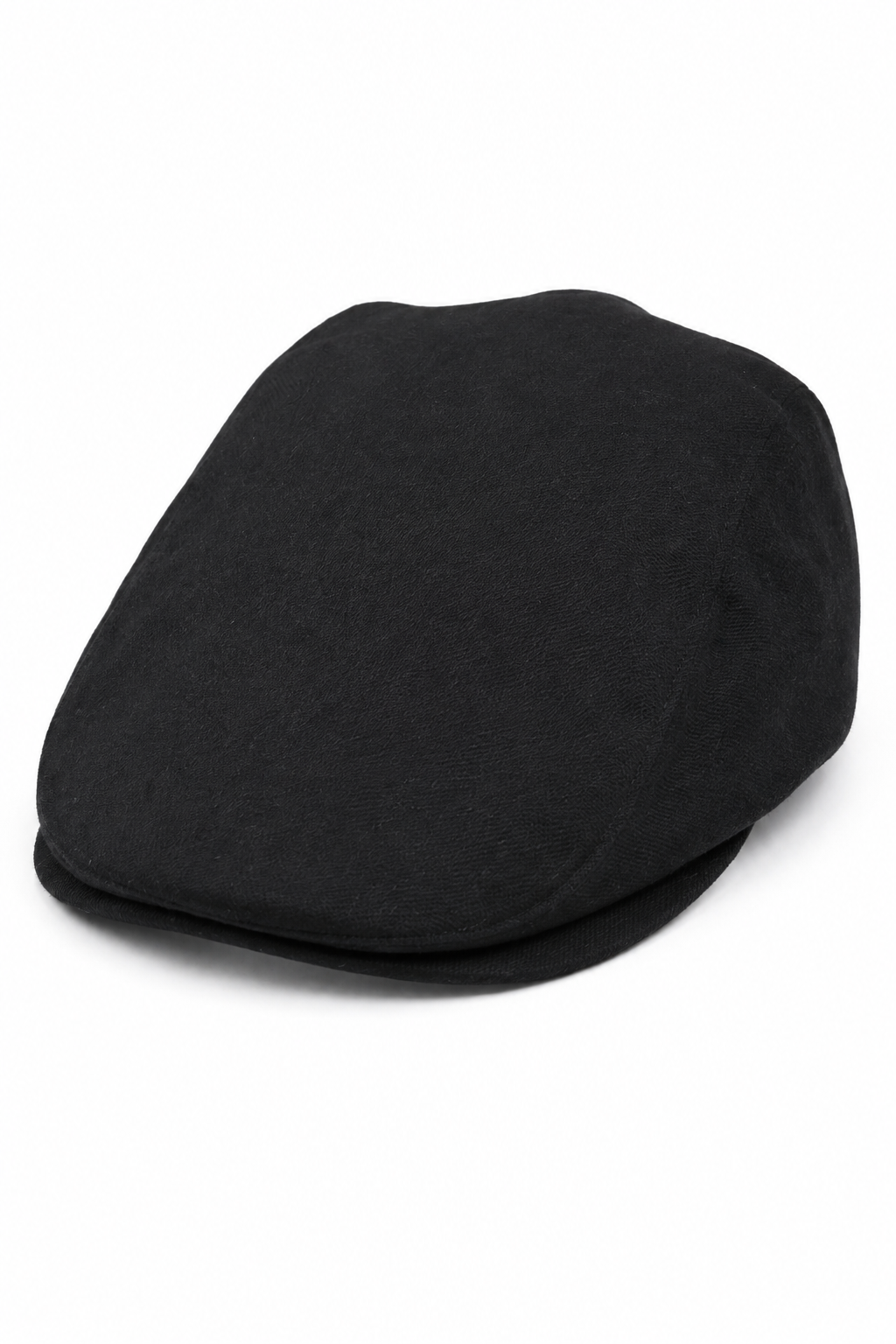 Férfi Grandad Baker lapos fekete sapka, 8 paneles tweed sapka, vintage klasszikus, elegáns, lezser, 1920-as évekbeli