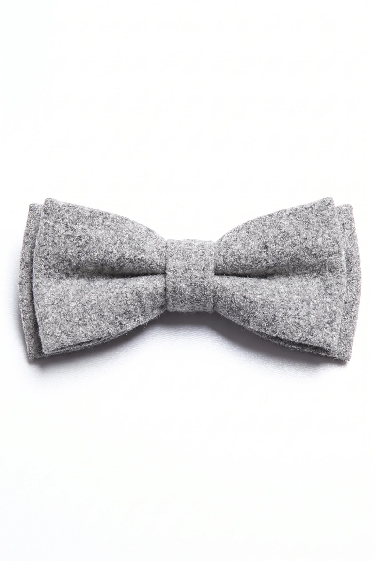 Férfi szürke tweed csokornyakkendő
