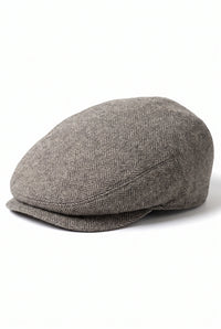 Férfi khaki lapos sapka