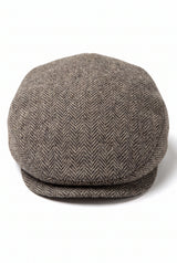 Férfi khaki lapos sapka