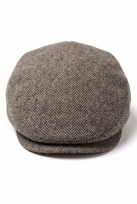 Férfi khaki lapos sapka