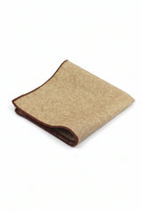 Férfi khaki tweed zsebkendő
