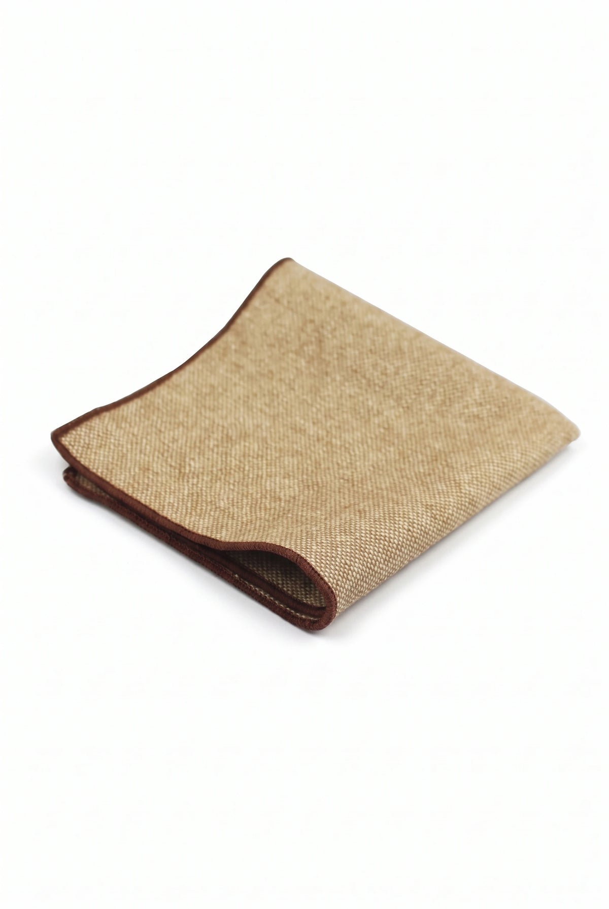 Férfi khaki tweed zsebkendő