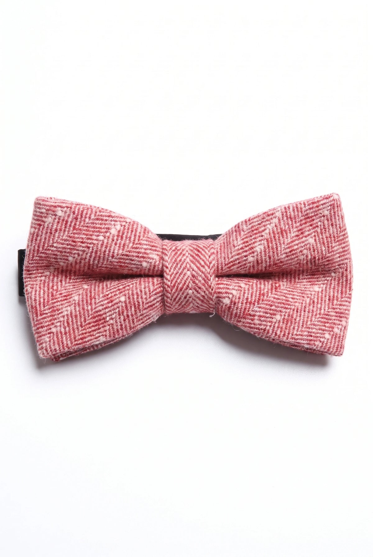 Férfi rózsaszín tweed csokornyakkendő
