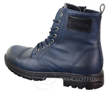 Mens PU Leather Zipped Ankle Boots