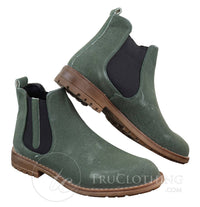 Mens PU Suede Dealer Boots
