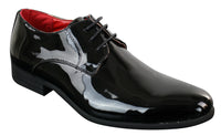 Mens Shiny Patent Formal Shoes
